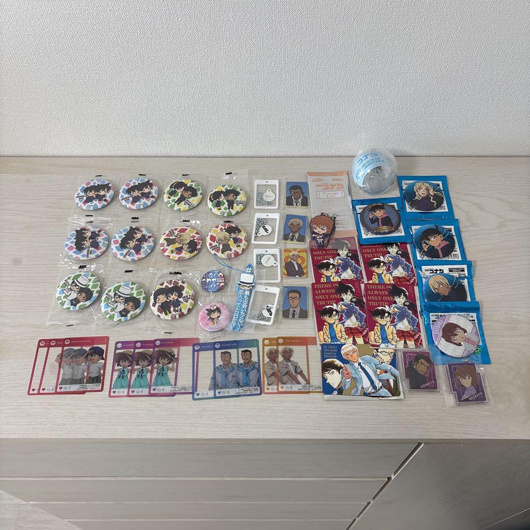 名探偵コナン 缶バッジ フィルム風コレクション ぱしゃこれ 約200点