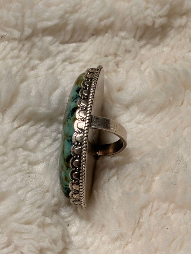 n*認様 RRL ダブルアールエル ターコイズ バンダナ スライダー