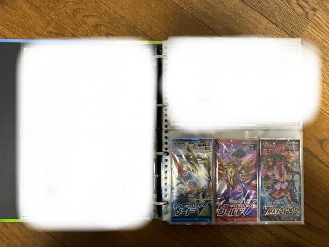 ポケモンカードゲーム　未開封パックコレクション 68種　絶版多数　バインダー付