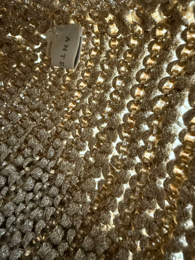 ANTEPRIMA アンテプリマ ワイヤーバッグ　ゴールド