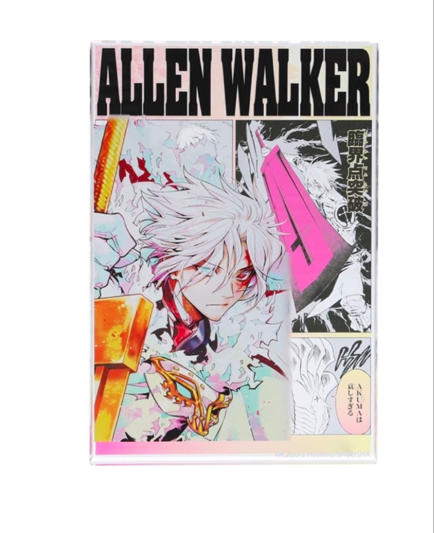 【匿名配送】　D.Gray－man バースデイアクリルブロック　アレンウォーカー