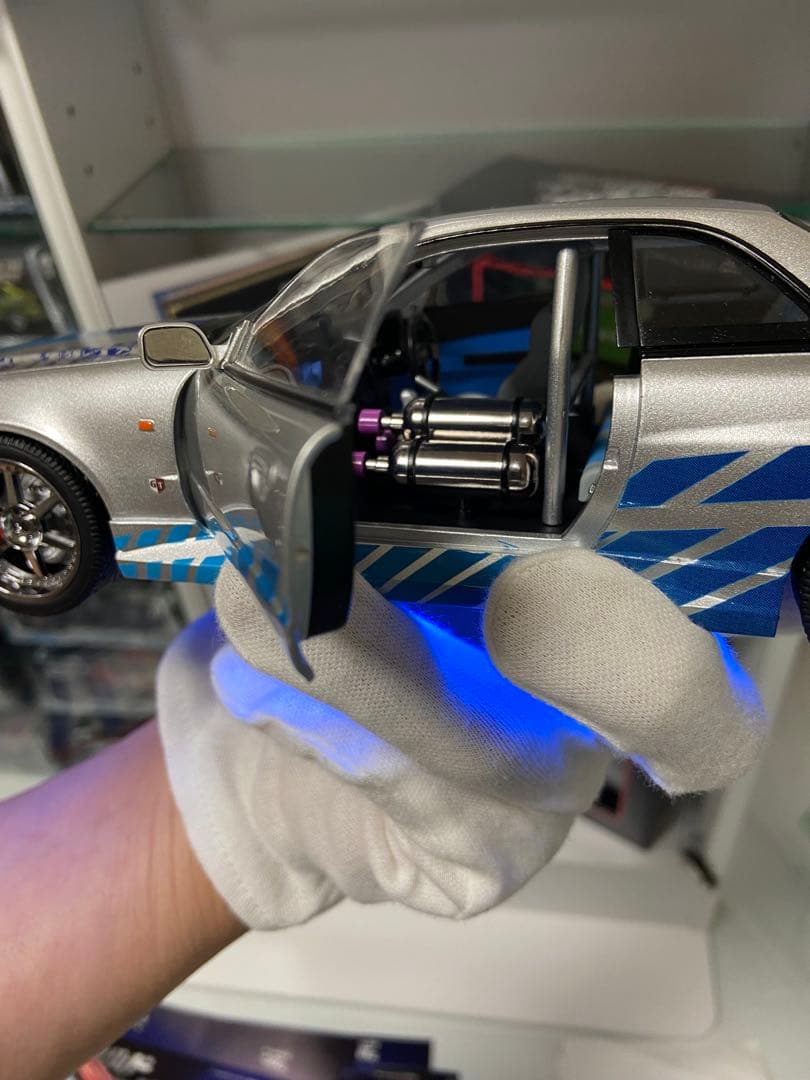 LEDモデル☆ GREENLiGHT ワイルドスピード スカイライン GT-R