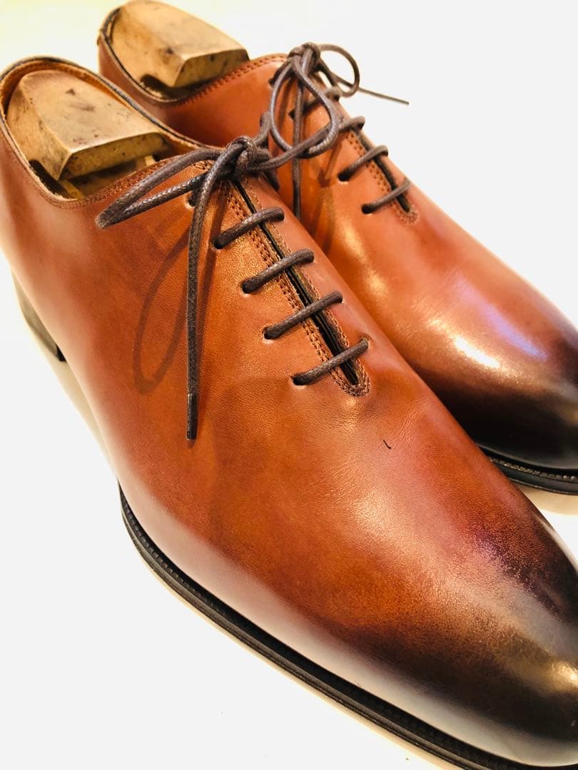 ★未使用級品★定価46,200円！LOBB'S イタリア製 ホールカット 41