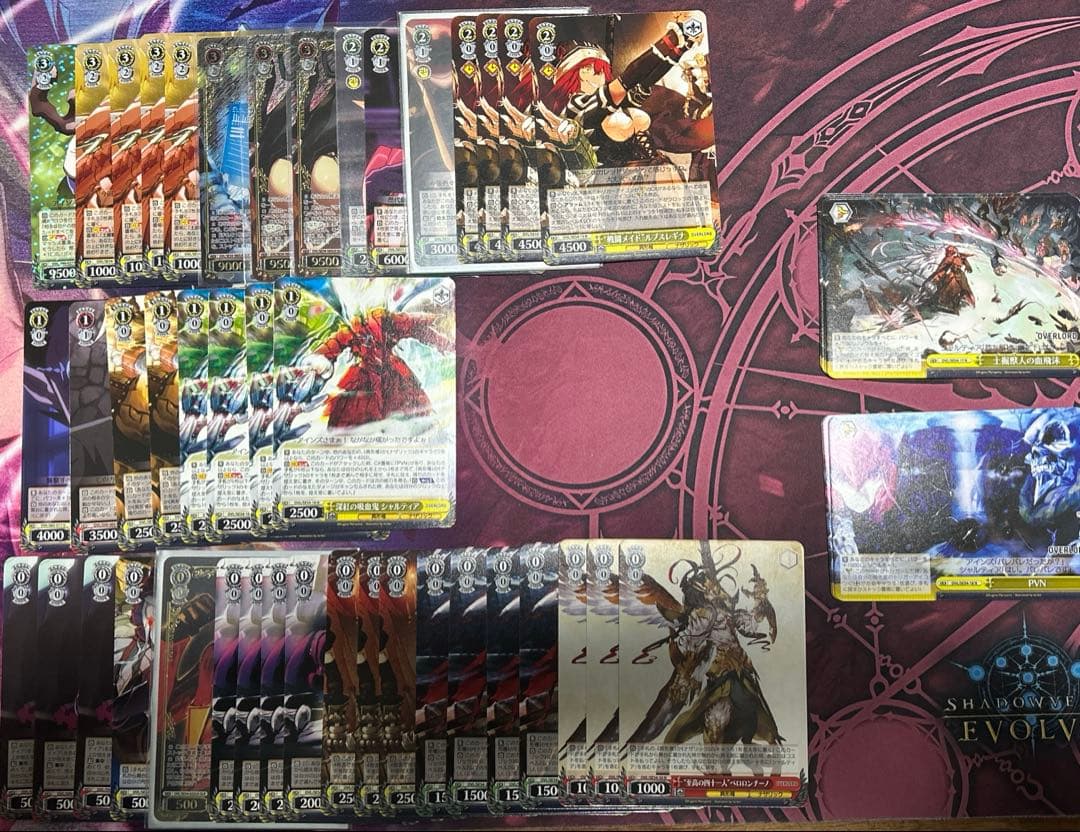 ヴァイスシュヴァルツ　オーバーロード　8枝　デッキ販売