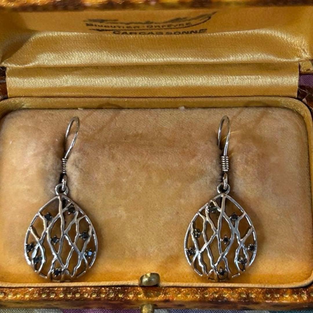 2点おまとめ　シャネル　ヴィンテージ　スイングパールピアス