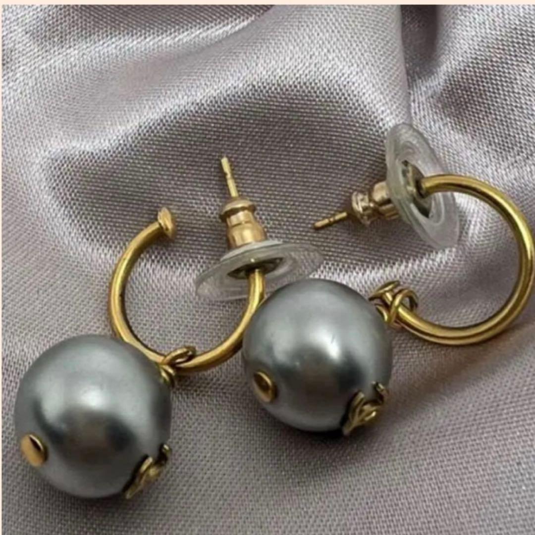 2点おまとめ　シャネル　ヴィンテージ　スイングパールピアス