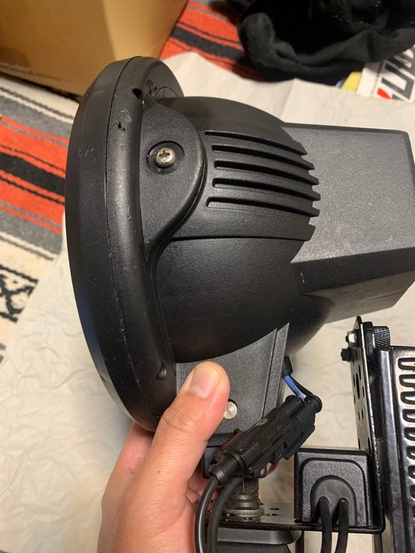 値下げ　今峰製HIDライト 7インチ6000Kクワガタ採集中型ライト実測87W