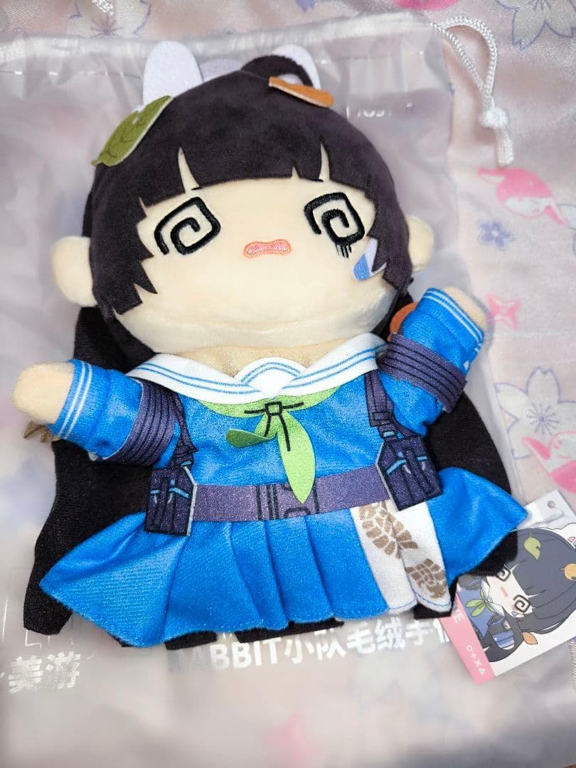 中国版ブルーアーカイブ ミユ ハンドパペット ぬい収納ポシェット付き