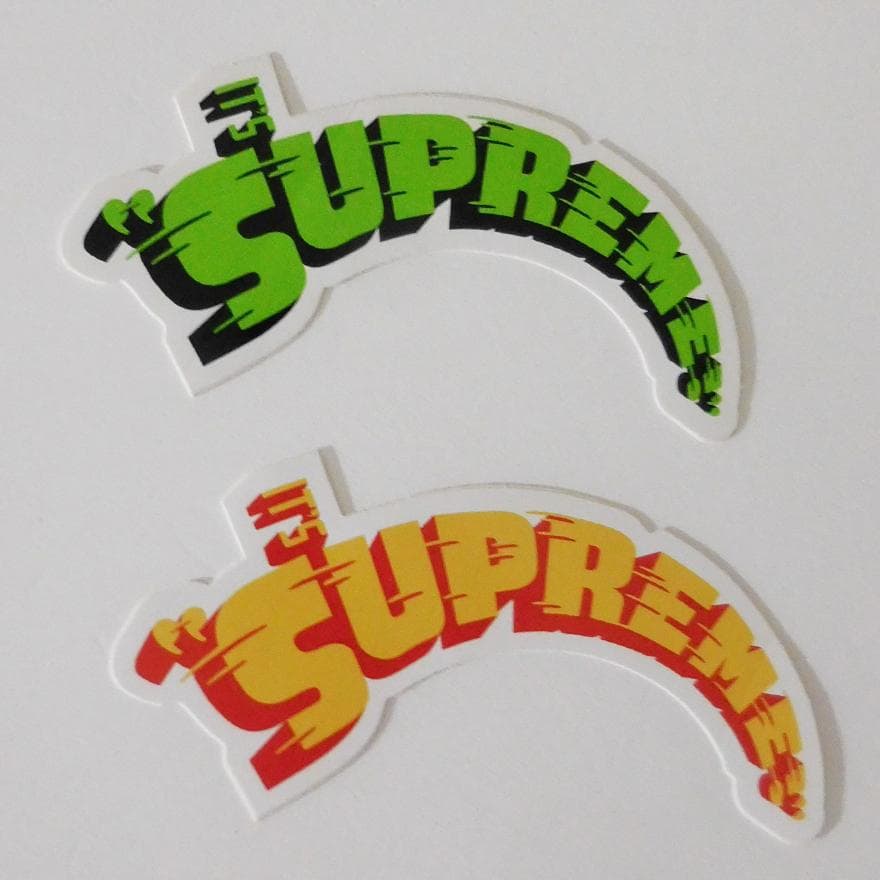 Supreme It's Supreme ステッカー 2枚 激レア