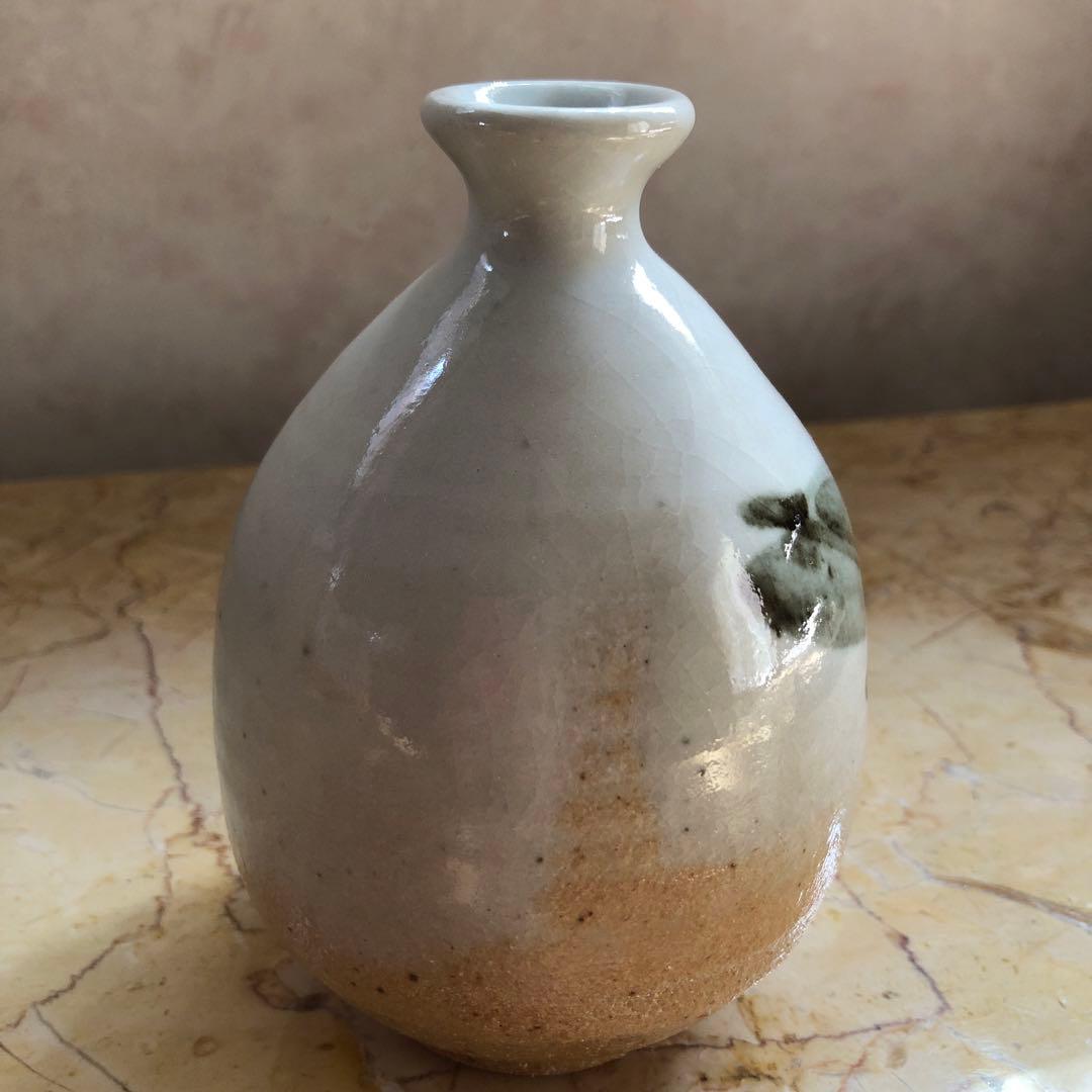 人間国宝田村耕一作 椿徳利 一輪挿しにも