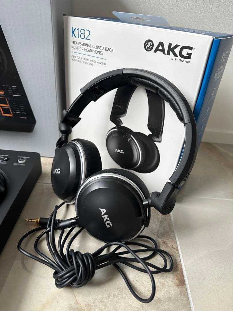 DDJ-FLX4 + AKG K182ヘッドホン セット　極美品