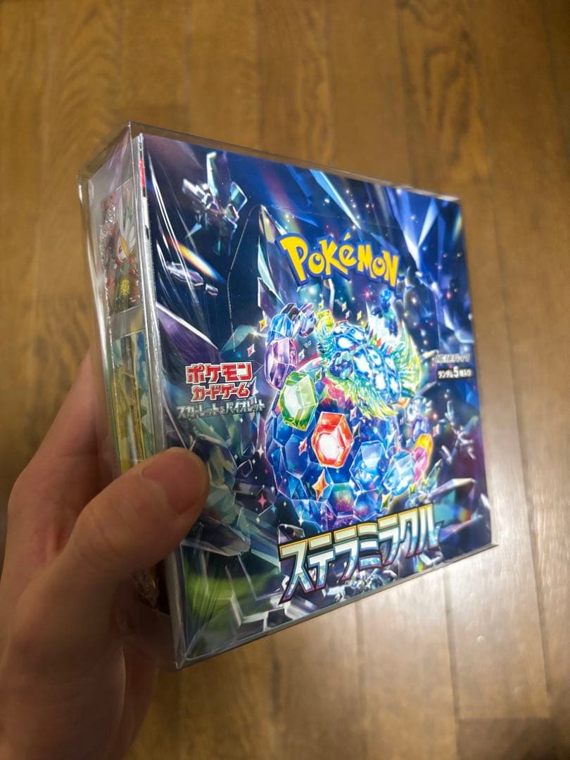 シュリンク付き　ポケモンカード　ステラミラクル