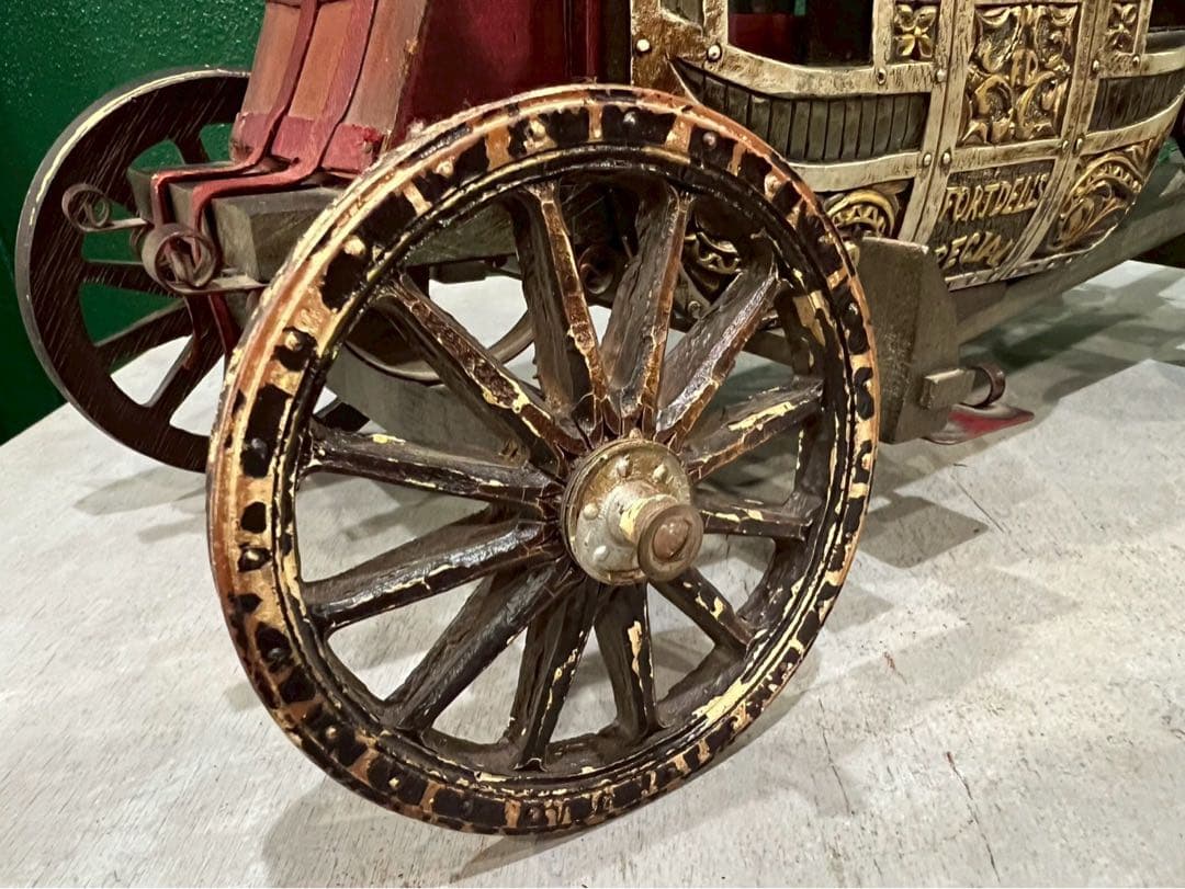 馬車 置物 アンティーク 希少 インテリア