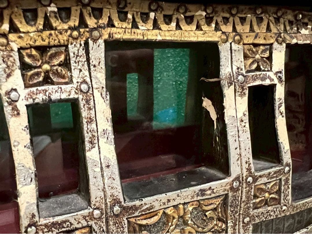 馬車 置物 アンティーク 希少 インテリア