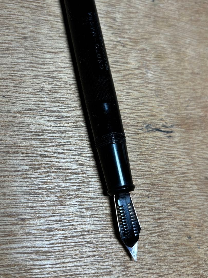 De la rue Onoto Magna プランジャー式 万年筆 整備済み