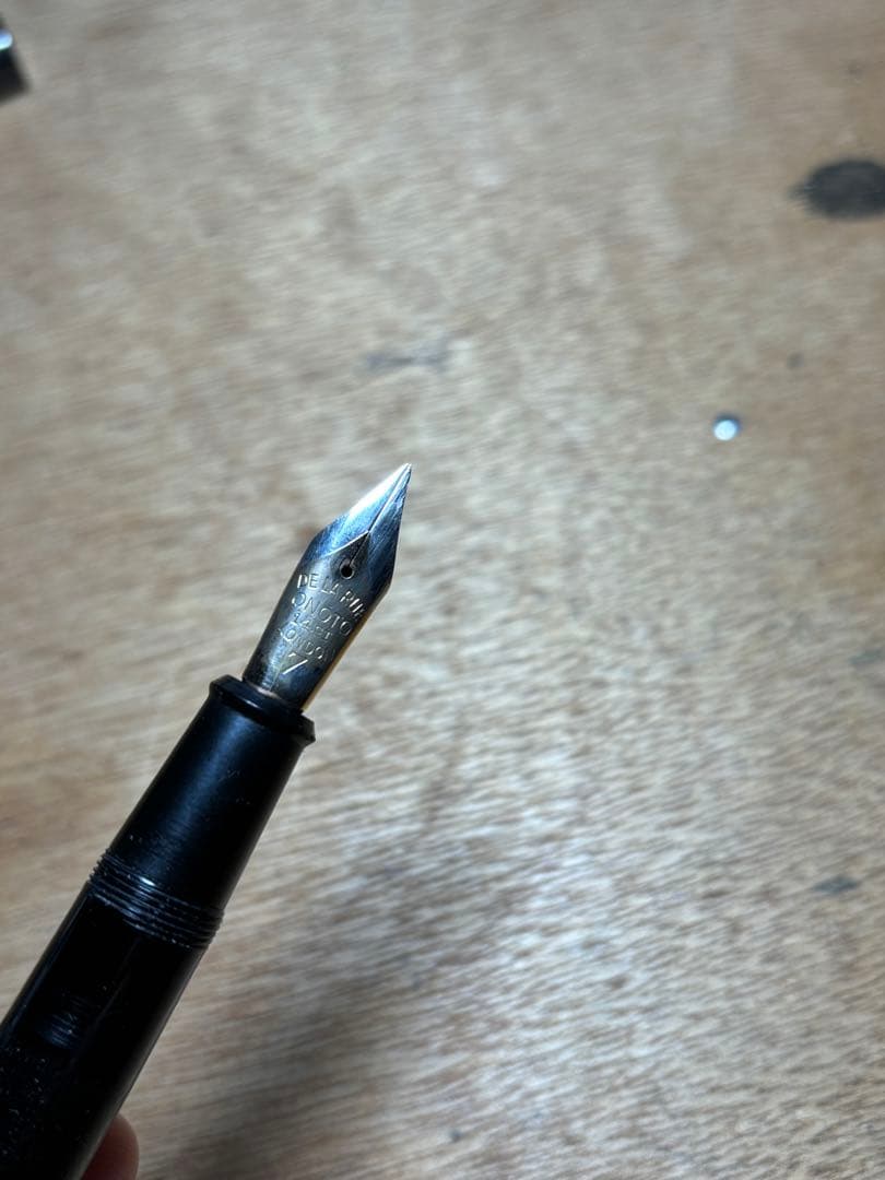 De la rue Onoto Magna プランジャー式 万年筆 整備済み