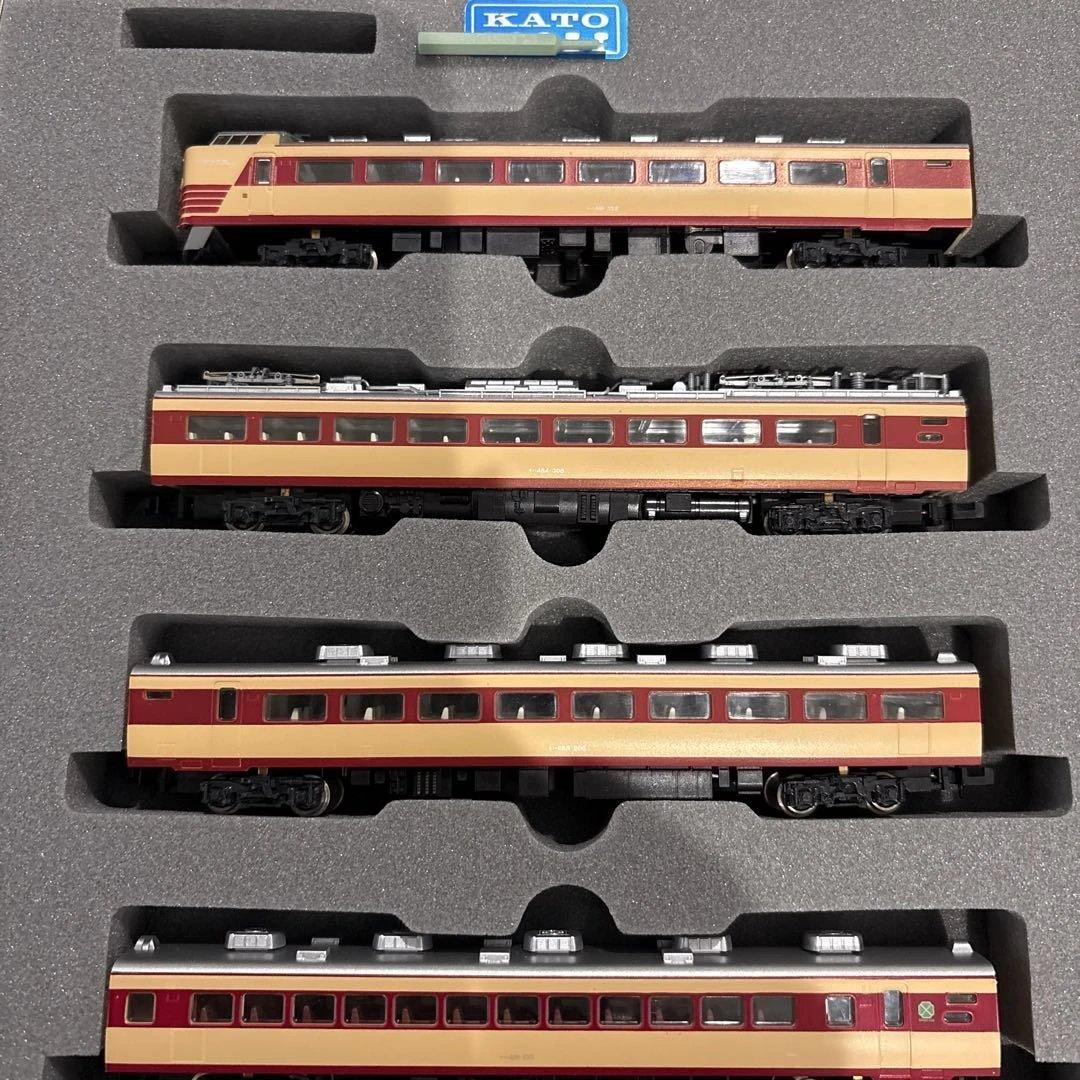 Nゲージ　カトー10-119 485系　交直両用特急電車　全車室内灯付き