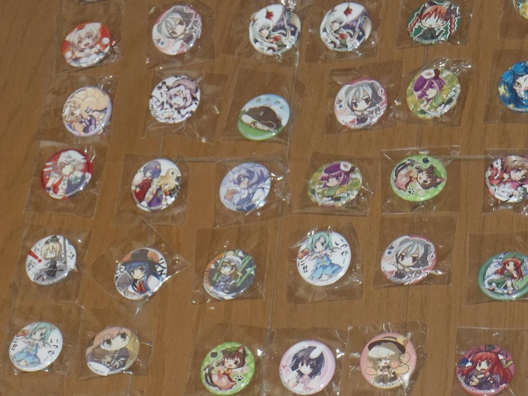 東方絢爛徽章　東方Project 缶バッジ　３２２個セット　未開封