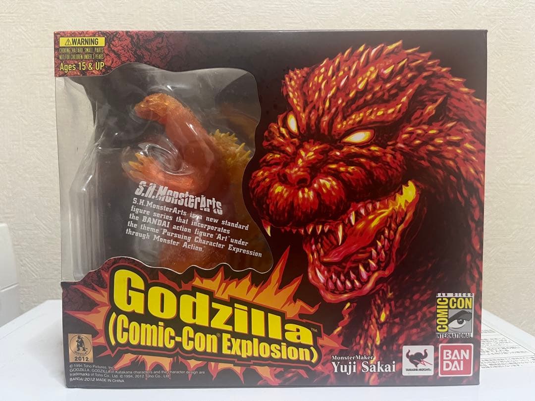 S.H.MonsterArts ゴジラ　コミコンエクスプロージョンver