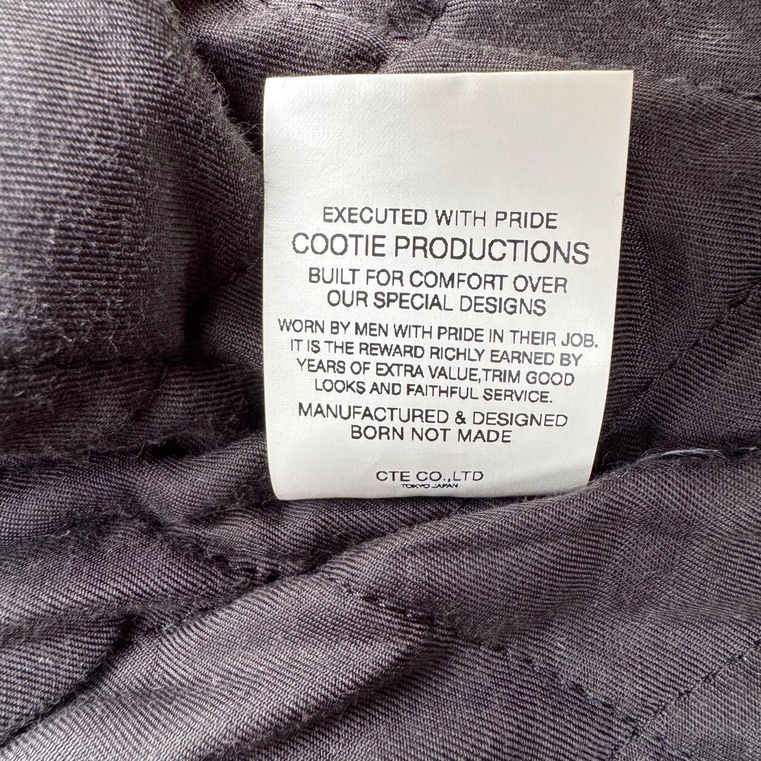 COOTIE クーティー バッファローチェック ウールジャケット 赤黒 M 希少