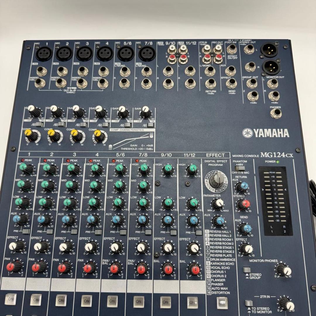 YAMAHA ミキシングコンソール MG124CX 音響機材