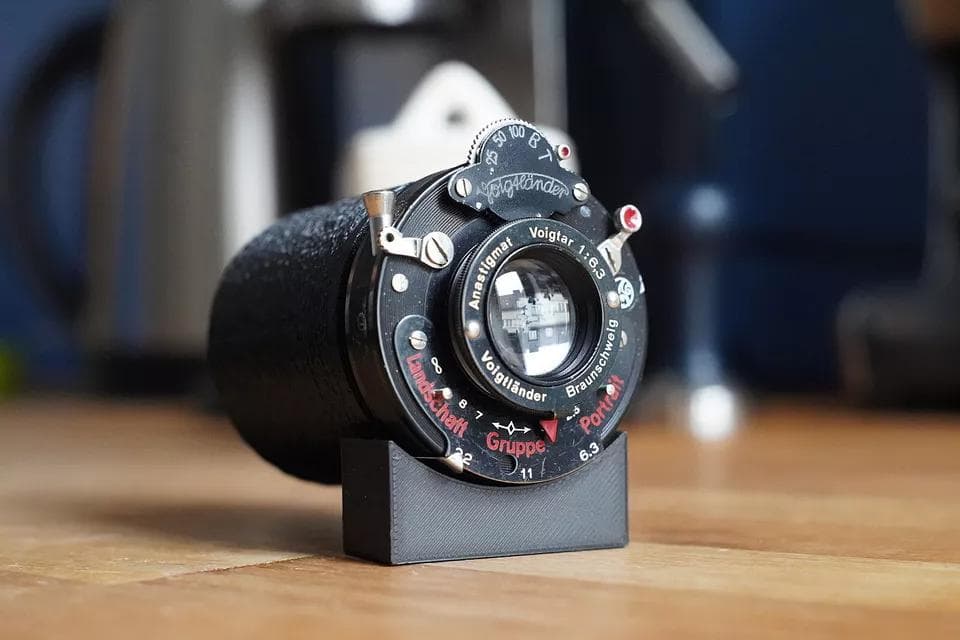 18 改造レンズ　フォクトレンダーAnastigmat Voigtar　M42