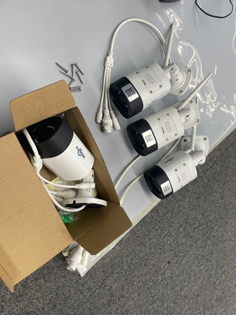 B*A様 Hiseeu防犯カメラセット中古品