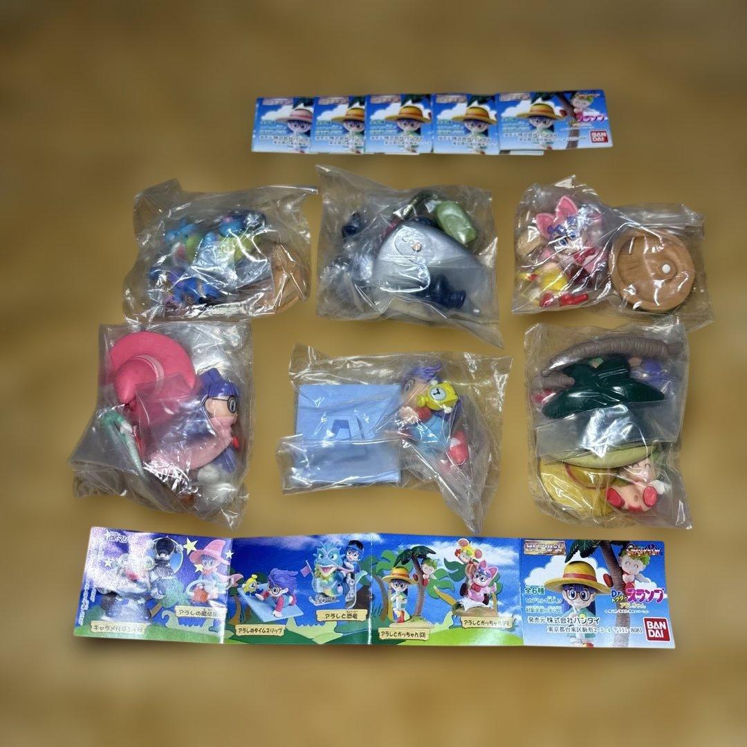 Dr.スランプ　アラレちゃんHGシリーズ　全6種セット　ブック6枚付き