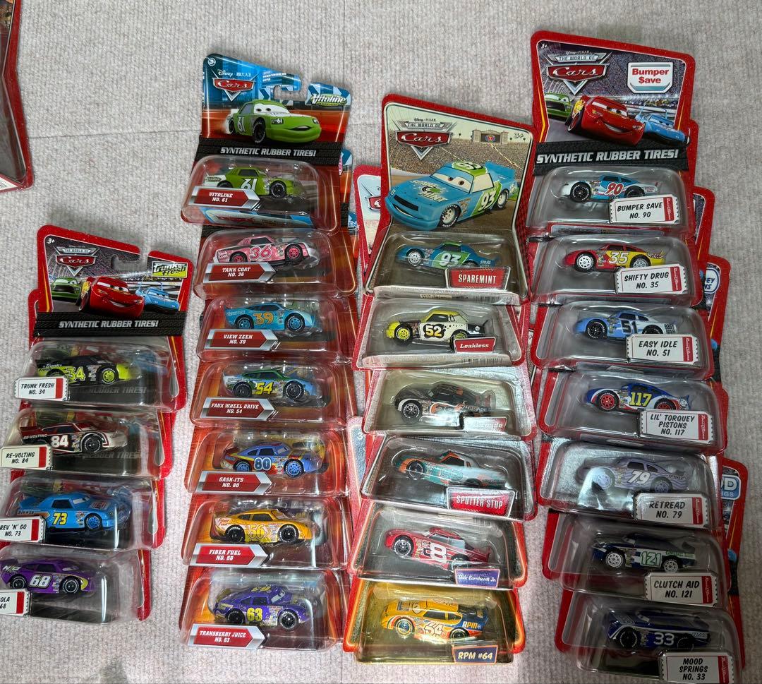 ぽ*る様 disny Cars pixar カーズ マテル ミニカー 153台