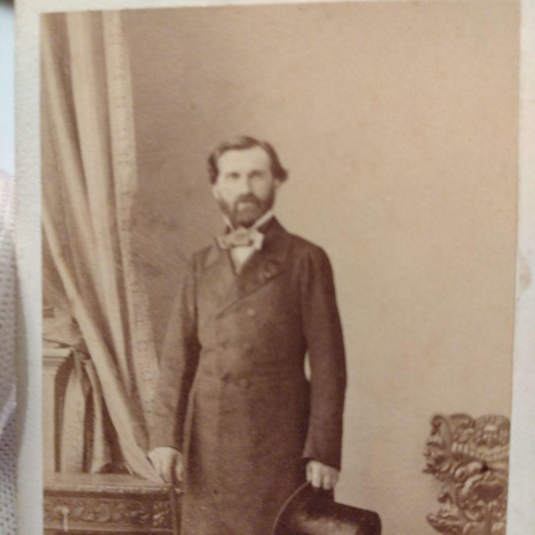セール　ジュゼッペ・ヴェルディ　カルテ・デ・ヴィジット　鶏卵写真　1850年代