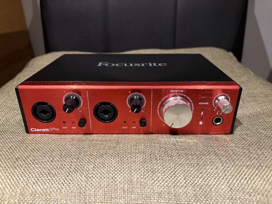 Focusrite Claret 2Pre オーディオインターフェース