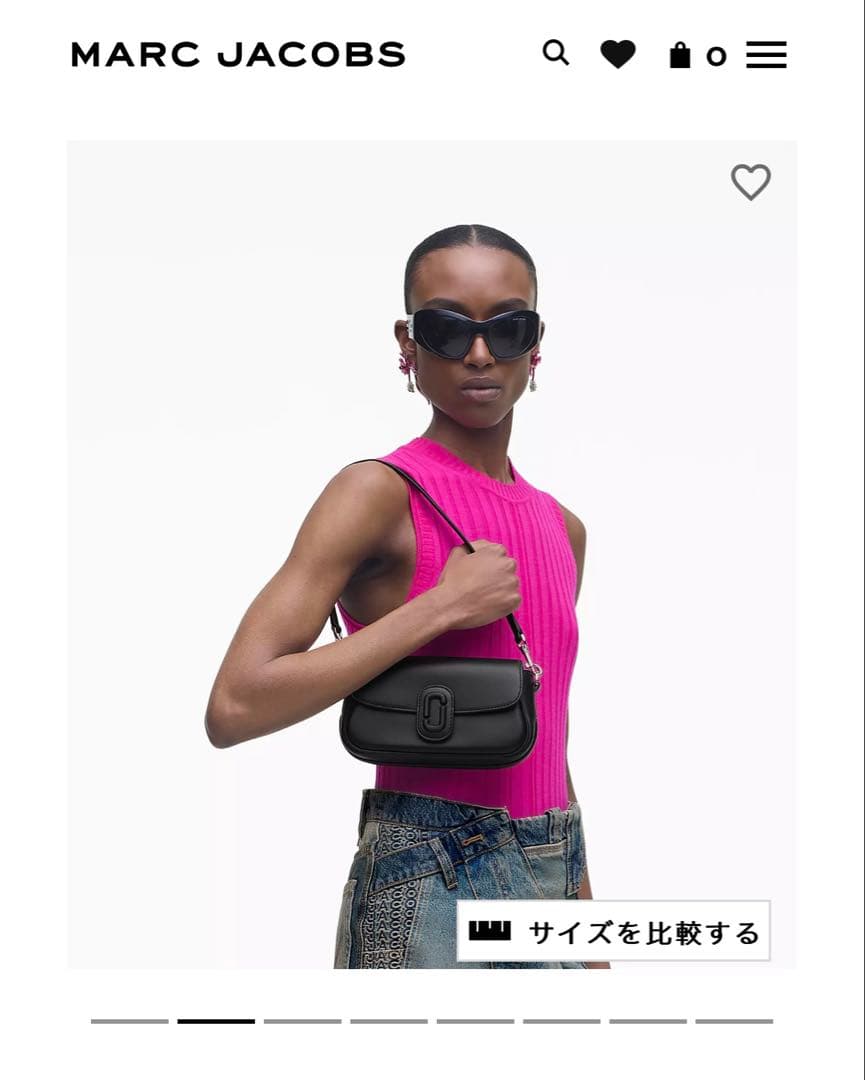 【極美品】Marc Jacobs The Clover shoulder bag