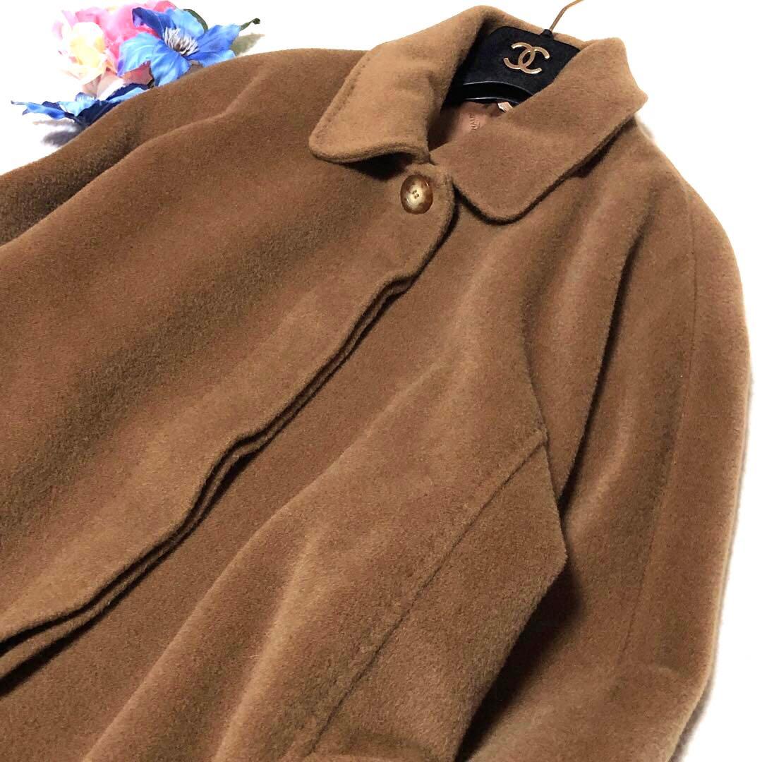 ゴン太　マリナリナルディ　チェスターコート　カシミヤ　キャメル