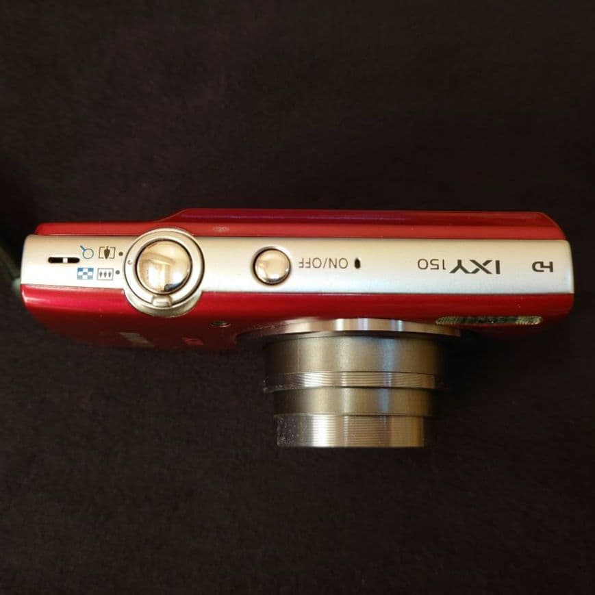 Canon IXY150 コンパクトデジタルカメラ レッド 付属品完備