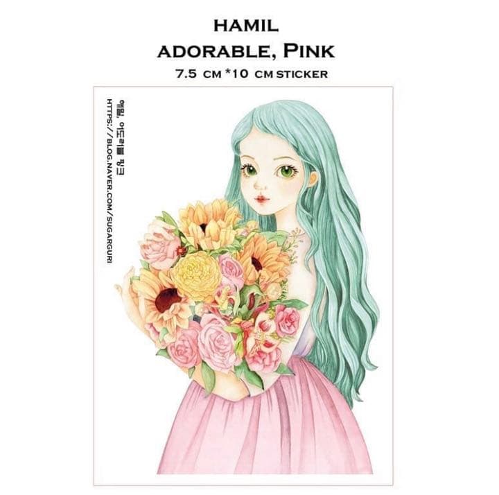 No.9【送料別】hamil ハミル ステッカー 7枚セット