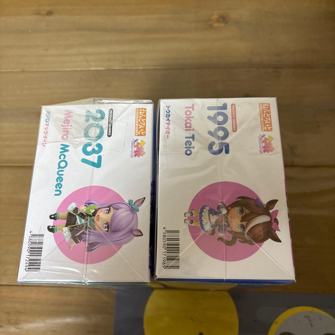 ねんどろいど　ウマ娘　メジロマックイーン　トウカイテイオー　新品未開封