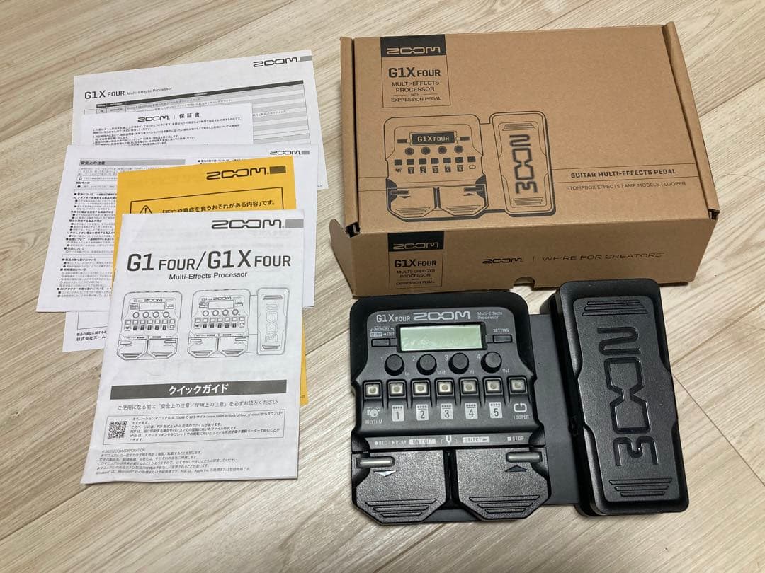 ギター zoom g1x four
