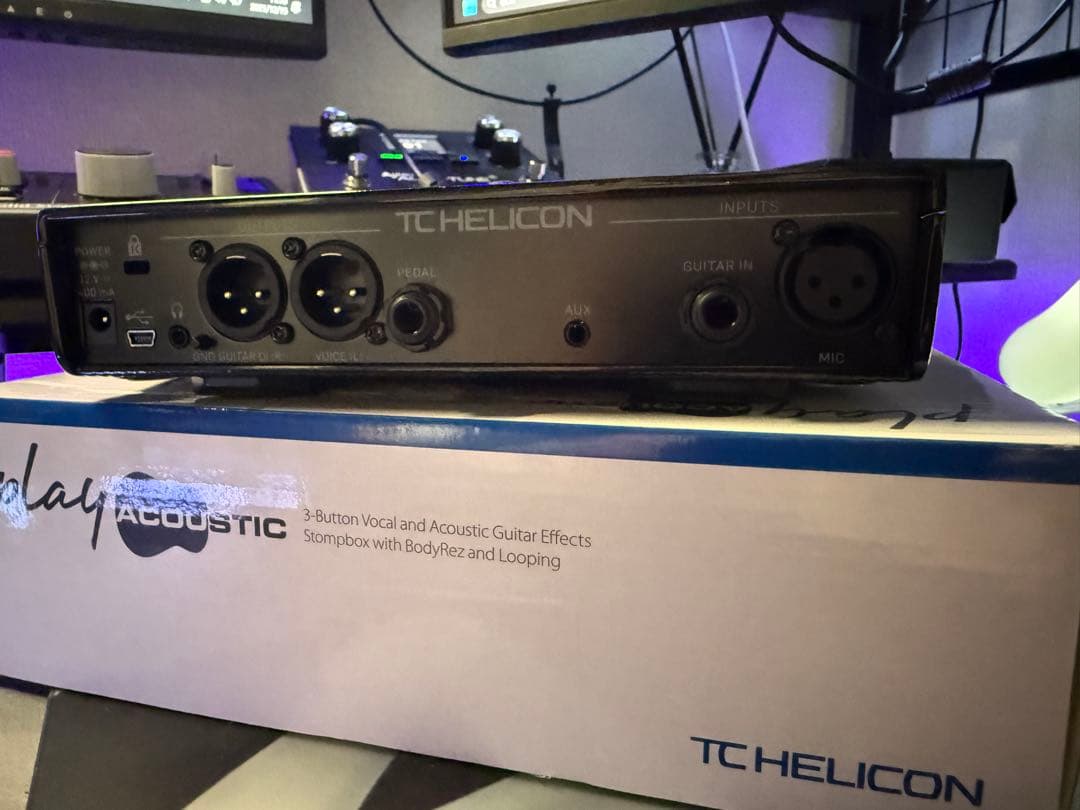 美品 TC-HELICON Play Acoustic 動作確認済み