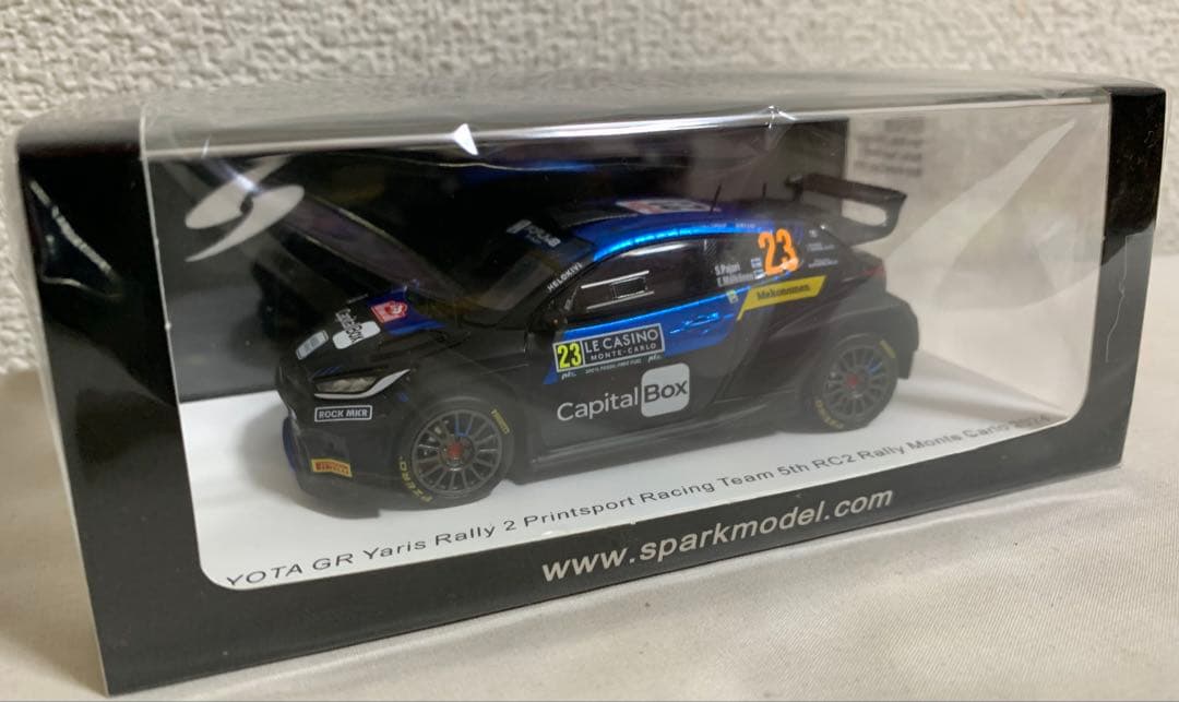 1/43 トヨタ GR ヤリス ラリー2 Rally2 チャンピオン2024