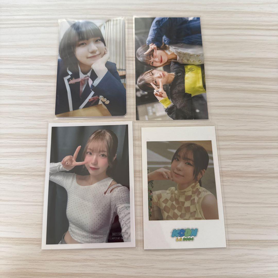 海老原鼓　国プID 会場限定　KCON 生写真　KCON LA ポラロイド