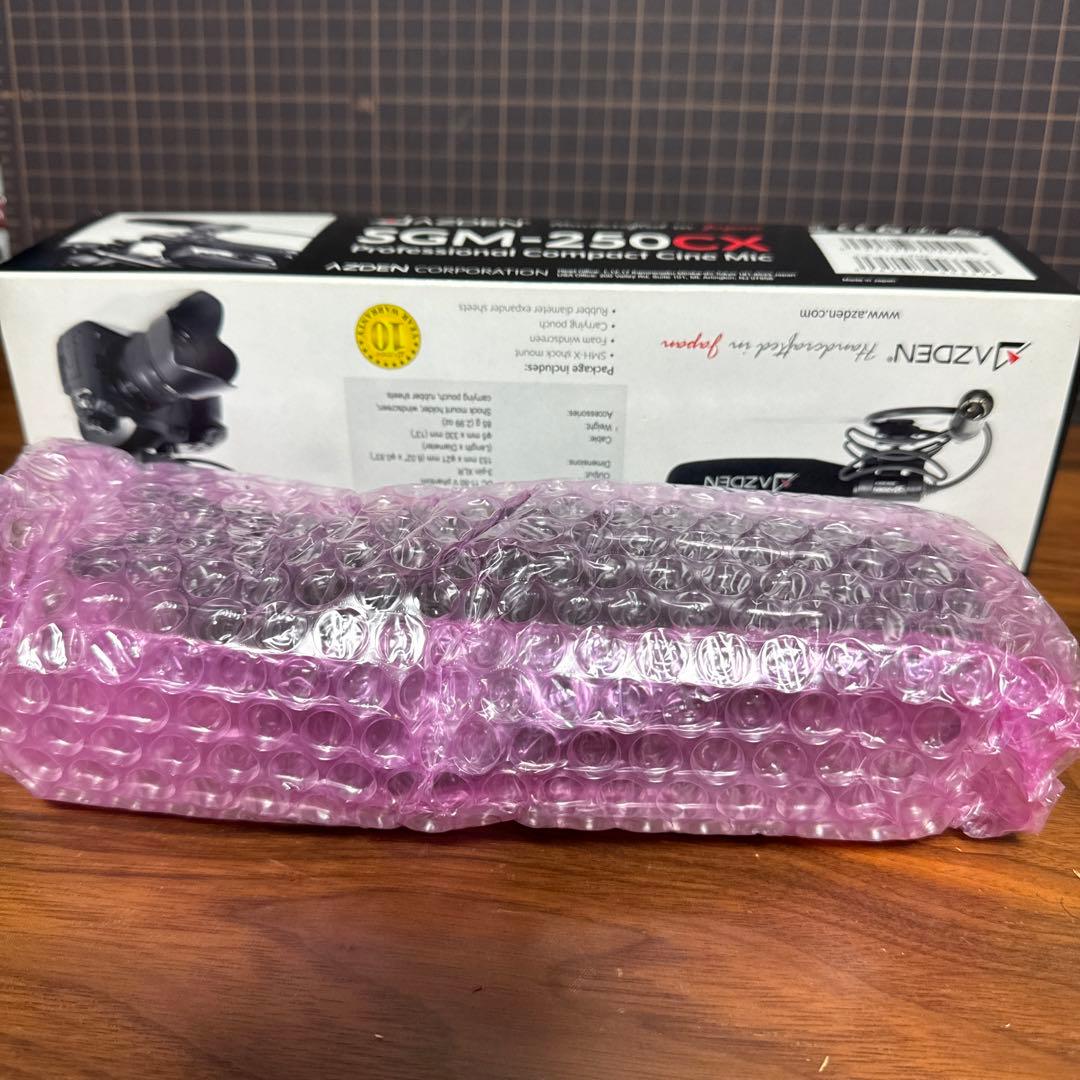 （未使用品）カメラマイク　アツデン　AZDEN SGM-250CX