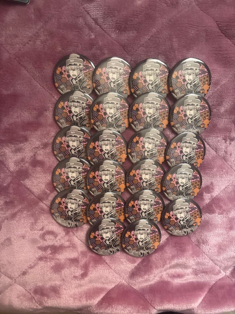 不破真一 缶バッジ 22個