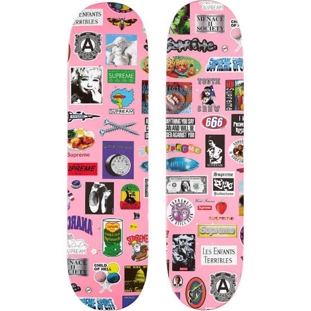 スケートボード Supreme : Stickers Skateboard