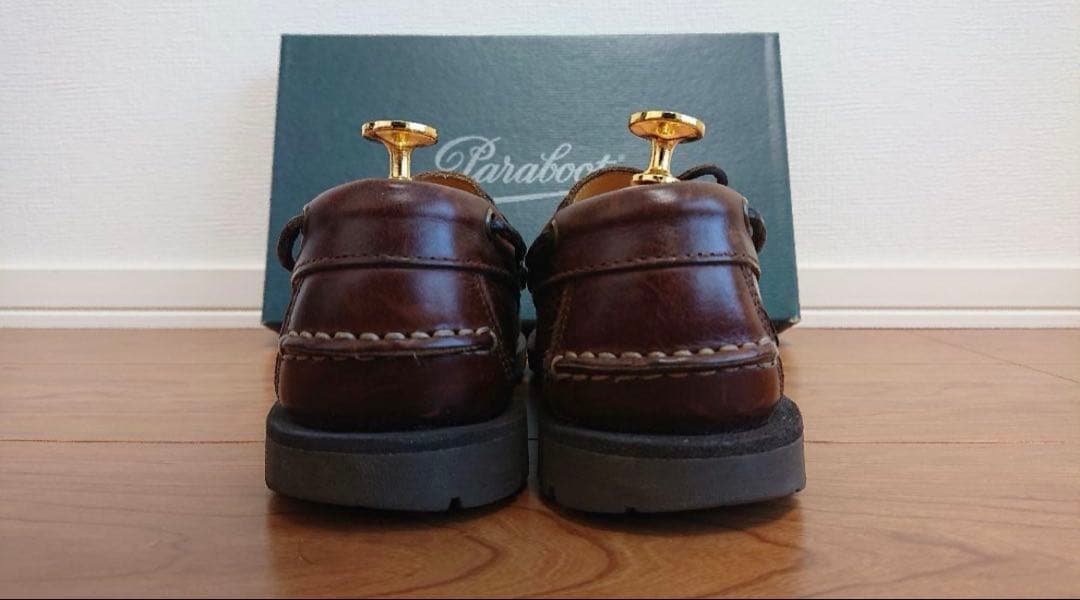 Paraboot ブラウン デッキシューズ MALO 6.5