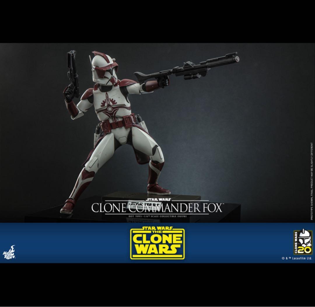 【ホットトイズ】 コマンダー・フォックス　スターウォーズ　クローンウォーズ