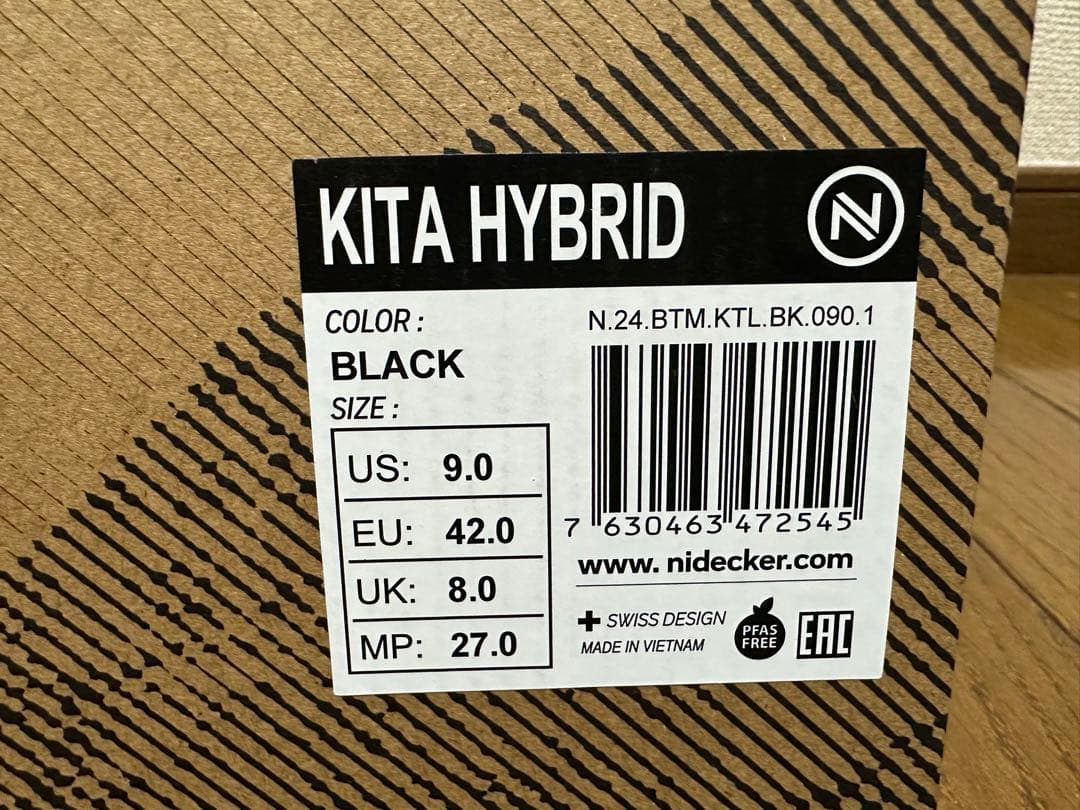 NIDECKER KITA HYBRID スノーボードブーツ 27センチ