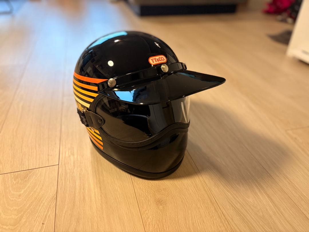 TT&CO トゥーカッターヘルメット（S＆M）　専用ゴーグル　バイザーセット