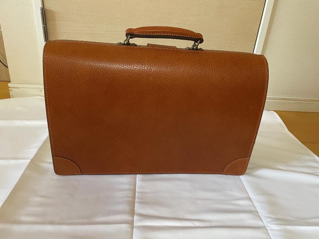 【松戸】アンティーク未使用　クラシック調ビジネスバッグ