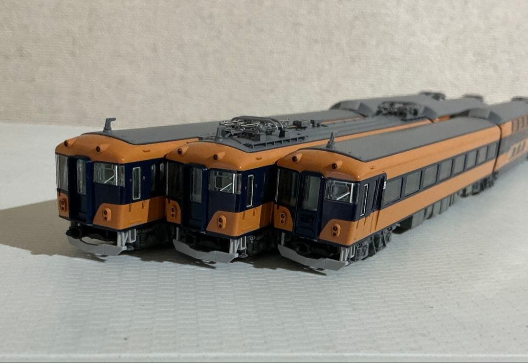 【セール】KATO 近鉄10100系　新ビスタカー　三重連9両