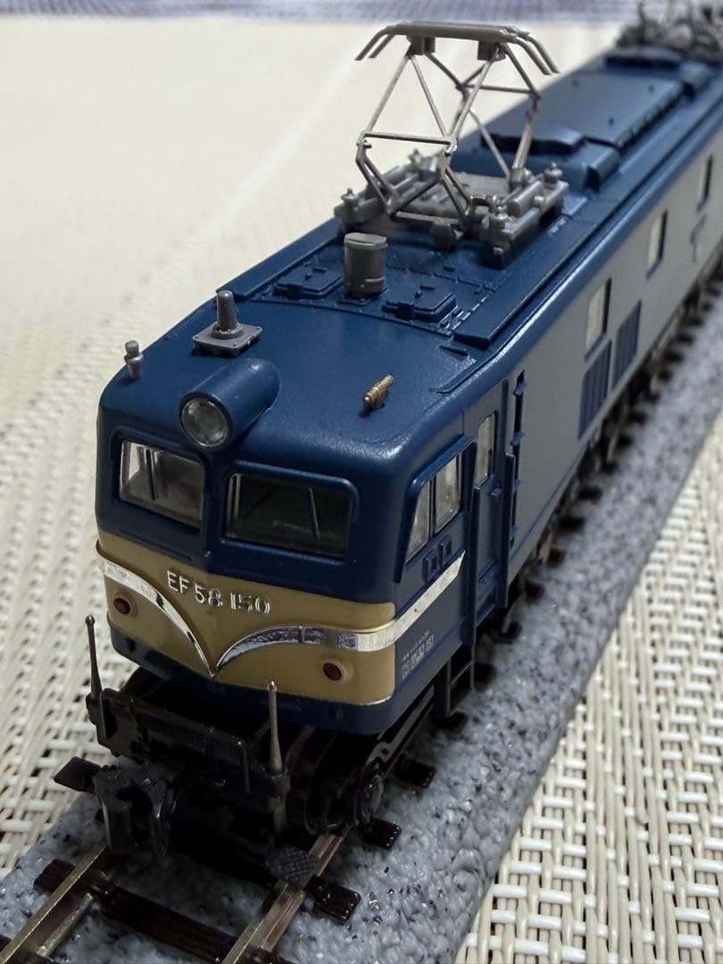 EF58-150 KATO京都店オリジナルと荷物車6両のセット
